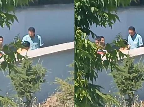 685153f6582529acd0a3f160 Müdür yardımcısı okul bahçesinde öğrenciye dehşeti yaşattı