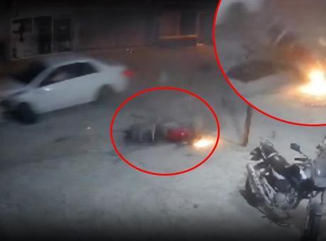 6851e7e7582529acd0a3f483 Şerit ihlali yapan otomobil 2 motosiklete çarptı: 1 ölü, 3 yaralı