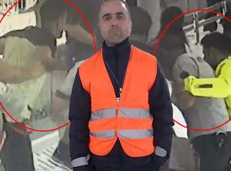685281c0582529acd0a3f695 İZBAN'da öldüren yumruk! Güvenlik görevi başında can verdi, kameralar kaydetti