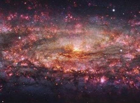 685407839c73290395406839 Şimdiye kadarki en renkli galaksinin fotoğrafı çekildi