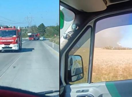 68541d17582529acd0a3fd40 İstanbul'da lojistik deposunda yangın paniği!