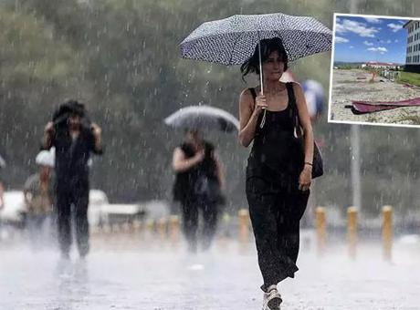 6854441a9c73290395406927 SON DAKİKA | Meteoroloji uyarmıştı! Kuvvetli rüzgar bir anda bastırdı çatılar uçtu