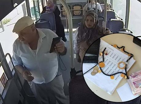 68556394582529acd0a4020a Yer: Manisa! Halk otobüsündeki çantadan altın fışkırdı
