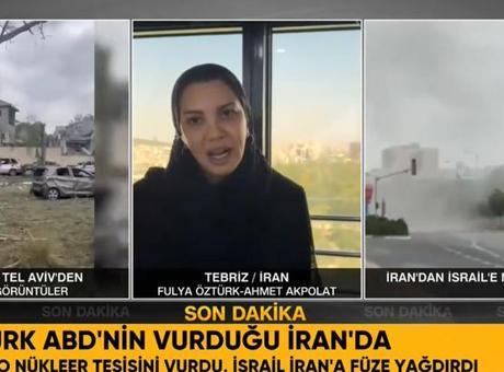 6857e985567d25582213c7ff CNN Türk Özel Haberler Şefi Fulya Öztürk İran'dan bildirdi, sokaklar alarmda!