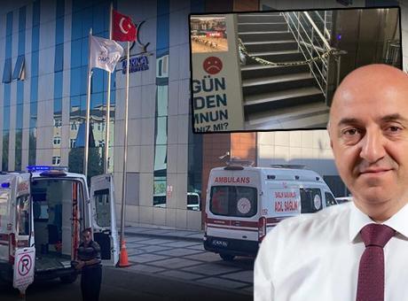 685ae082e9347e6b90df310c Darıca Belediyesi'nde zabıta memuru belediye başkanının yanında intihar etti