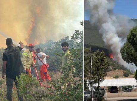 685d28c5e9347e6b90df3d81 Bursa'da orman yangını! Bölgede enerji akışı kesildi