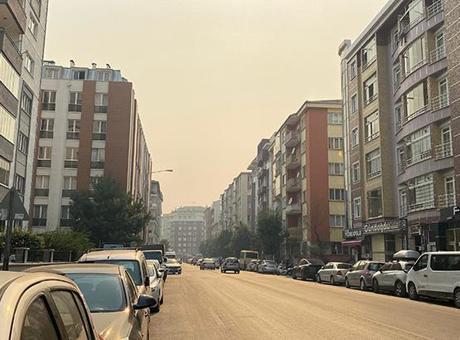 6860012c551b9ccf702b6cbe Bilecik'teki orman yangınının dumanı Eskişehir'e ulaştı!