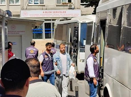 Saraçhane'de gözaltına alınan şüphelilerden 15'ü tutuklama talebiyle hakimliğe sevk edildi