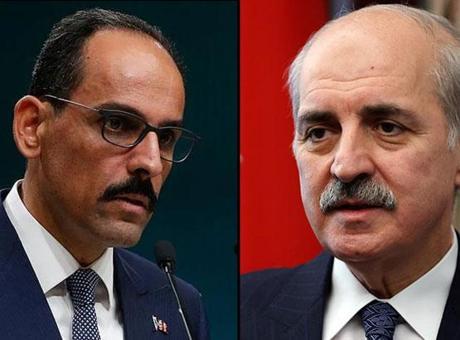 686e6cf8280d2d4b642c2715 Numan Kurtulmuş ile İbrahim Kalın arasındaki görüşme başladı