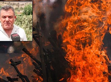 6870ed44280d2d4b642c37de Terör örgütü PKK silahları yaktı, o anlara tanıklık eden Nihat Uludağ anlattı