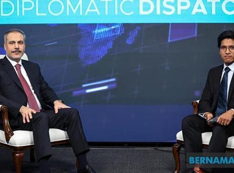 687105c8bf2042513df9de4e Dışişleri Bakanı Hakan Fidan, Malezya'da Bernama TV'nin sorularını yanıtladı: Gazze için omuz omuza hareket etmeliyiz!