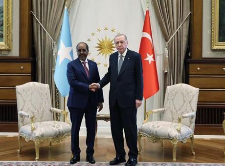 687134e0407805e46c039ee1 Erdoğan'ın Somali Cumhurbaşkanı Mahmud ile bir araya geldi! İşte görüşmeye ilişkin detaylar