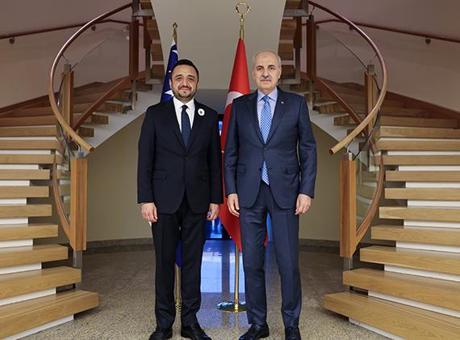 6871435ac4317961fa40236f Meclis Başkanı Kurtulmuş, Türkiye'nin Saraybosna Büyükelçiliğini ziyaret etti
