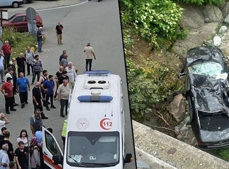 6872a689bf2042513df9e56a Rize'de feci kaza! İki otomobil çarpıştı: 1 ölü, 8 yaralı