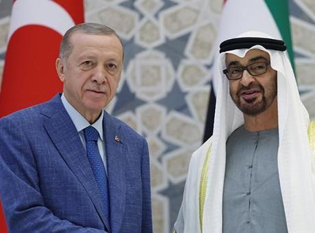 68779a60d13a6e6d2d96ba46 Cumhurbaşkanı Erdoğan, BAE Devlet Başkanı Al Nahyan'ı resmi törenle karşıladı