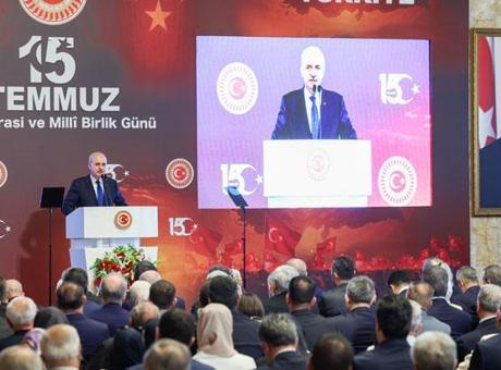 6877ac85407805e46c03b60e TBMM Başkanlığından, 15 Temmuz programlarına ilişkin açıklama