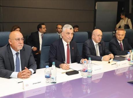 6877b32dc4317961fa40398e Bakan Bolat, Tiflis'te Gürcistan Maliye ve Ekonomi bakanlarıyla bir araya geldi