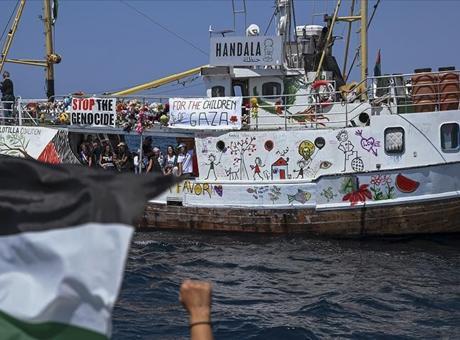 68853b893f27d3361d1527e6 Son dakika: İsrail'den Gazze'ye yardım götüren Hanzala gemisine müdahale!