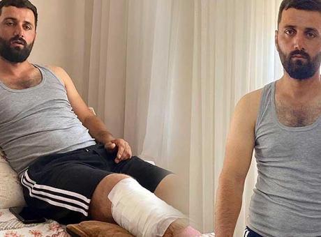 6885e8e4a24008c540a8808a Tarlada dehşet dakikaları! ‘Ayı dişlerini bacağıma geçirdi'