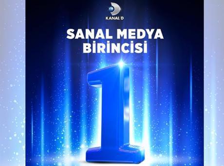 Sanal medyanın açık ara birincisi Kanal D