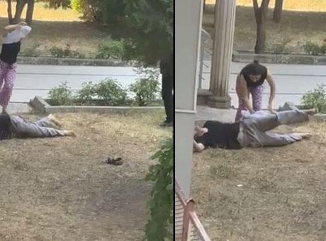 6890e6a23f27d3361d1553d1 Silahlı saldırıya uğrayan adamı gören kadının kahramanlığı takdir topladı