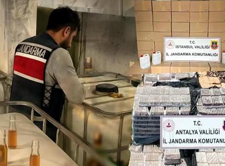 6891a29f00194e78d1bb2f9a Sahte içki operasyonlarında 121 şüpheli yakalandı