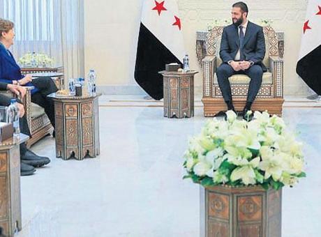 ABD heyeti, Şara ve Abdi ile görüştü