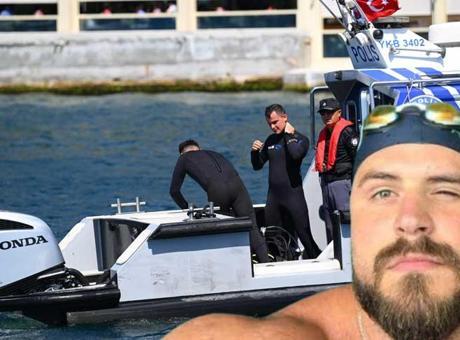 İstanbul Boğazı'nda kayboldu! Rus yüzücüyü arama çalışmaları 4’üncü gününde