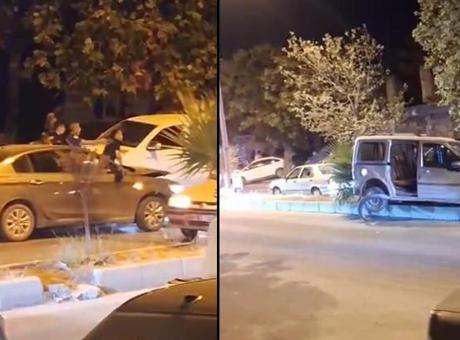 Anne ve babasını darbetti! Polisten kaçarken otomobil sürücüsünü rehin aldı