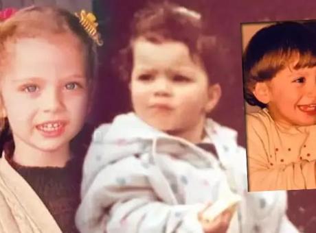 Ünlü isimden nostaljik paylaşım! Çocukluk fotoğrafıyla takipçilerini geçmişe götürdü