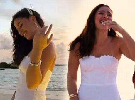 Survivor Ayşe Yüksel sevgilisi Sercan Saray ile evleniyor! Romantik teklif karşısında gözyaşlarına boğuldu