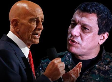 68e3dac89d6a4a42554a318b Barrack, Suriye'de PKK/YPG'nin elebaşlarından Şahin ile görüştü