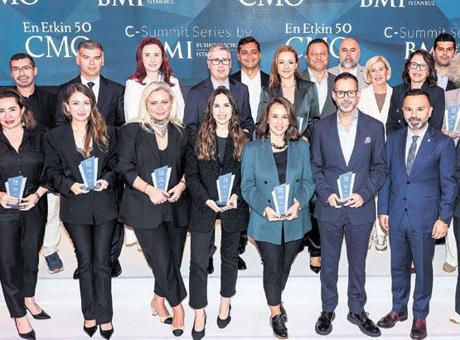 ‘En Etkin 50 CMO’ ödüllerine kavuştu