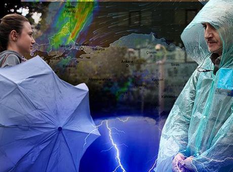 SON DAKİKA HAVA DURUMU HABERLERİ: 30 ilde kuvvetli sağanak uyarısı! Şemsiyesiz dışarı çıkmayın