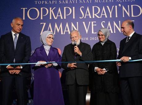 690e16beb825a93f99010130 Emine Erdoğan'dan Topkapı Sarayı Saat Müzesi'nin açılışına ilişkin paylaşım