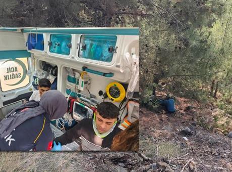 690f575136206bb89d50a80e İskenderun'da motosikletle uçuruma düşen 2 kişi yaralandı