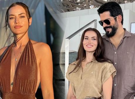 Dubai'de aşk tazelediler! Fahriye Evcen'in pozlarına beğeni yağmuru