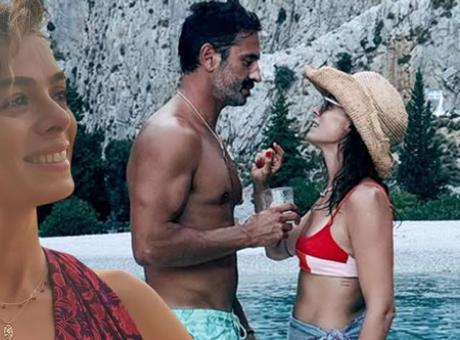 Özge Özpirinçci'den eşi Burak Yamantürk’e aşk dolu sözler: Her zaman büyüleniyorum