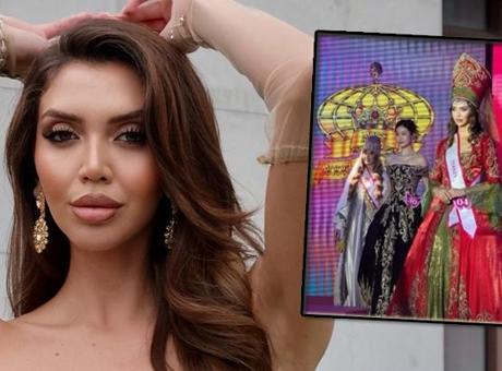 Ülkemizi temsil ediyordu! Şüheda Erkoç 'En İyi Ulusal Kostüm' kategorisinde birinci oldu