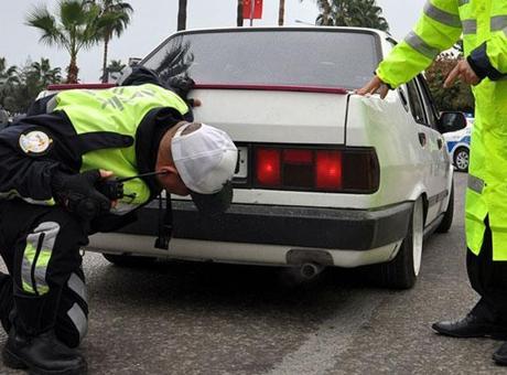 Abart egzoz kullananlara ceza yağdı