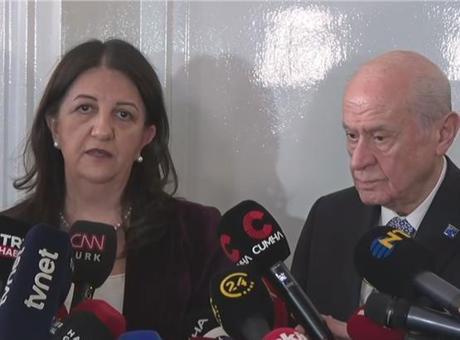 Bahçeli, DEM Parti heyetini kabul etti! 'Pervin Hanım her konuyu açıklıkla ifade ettiler. Her cümlesine imzamı atıyorum'
