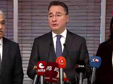 DEM Parti İmralı heyetinden DEVA Partisi'ne ziyaret