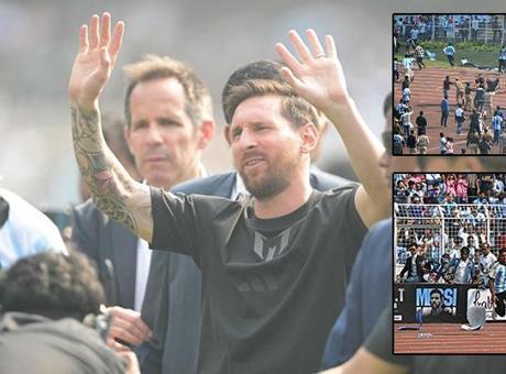 Messi sevgisi kaosa dönüştü! Tribünler karıştı, sandalyeler havada uçtu: 'Büyük hayal kırıklığı'