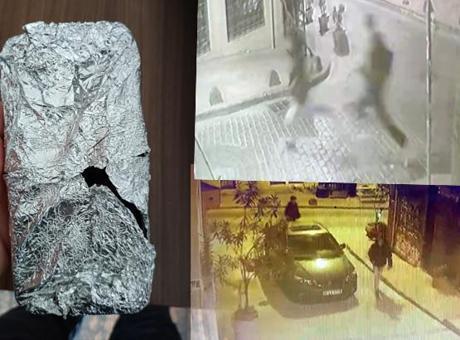 Yer: Beyoğlu... Saat 03.00! Polis görüntüleri paylaştı: Sinyali alüminyum folyo ile kestiler