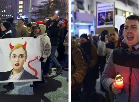 SON DAKİKA HABERLERİ: Romanya'da sokaklar karıştı! Binlerce kişi hükümete karşı ayaklandı