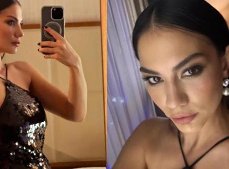Her paylaşımı olay! Demet Özdemir’den ayna karşısında poz