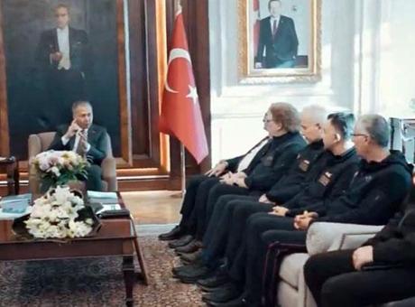 Bakan Yerlikaya, AFAD Başkanı Pehlivan'ı kabul etti