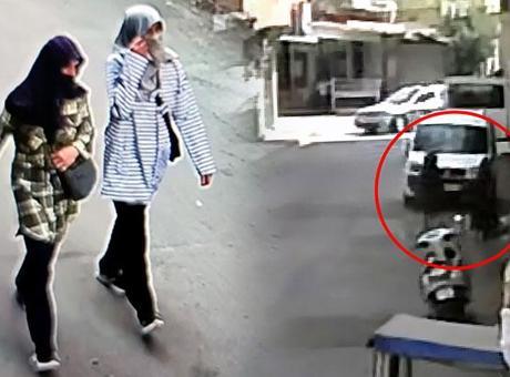 Yüzlerini eşarpla gizlediler! Hırsız anne ve kızdan 670 bin TL'lik altın vurgunu