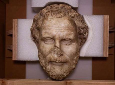 New York’tan Ankara’ya tarihi dönüş! Kaçırılan İmparator Heykeli anavatanında