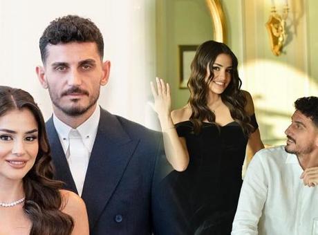 Hazal Çağlar ve Samet Akaydın evlendi! Düğüne ünlüler akın etti